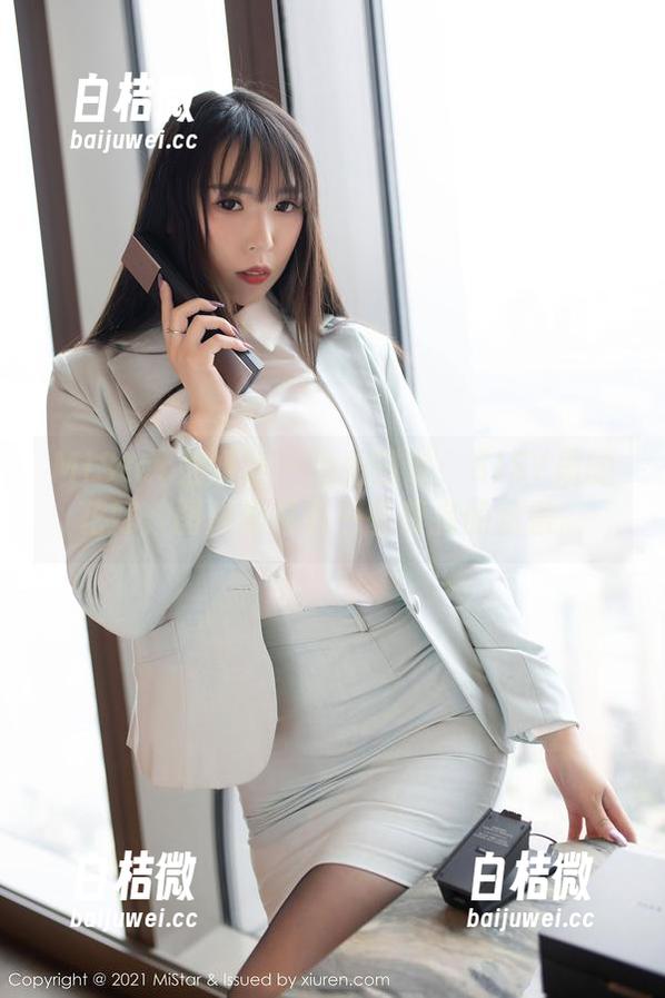 MiStar魅妍社 - 私拍日常：SISY思的花嫁，图片里总有一些莫名的甜蜜。