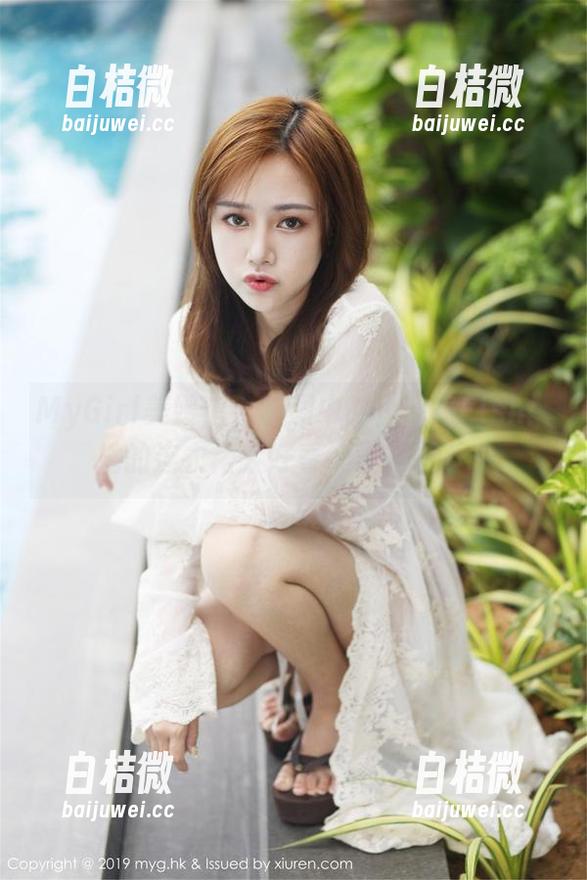 MyGirl美媛馆 - 套图中的鱼子酱Fish：她的连衣裙太好看，不忍心不说