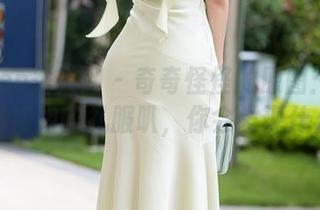 Xiuren秀人网 – 奇奇怪怪的原图：打开史雨姐姐的礼服叭，你会发现什么？