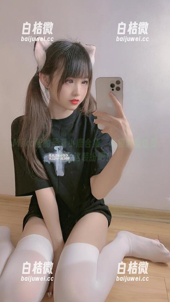 Miko酱的圣诞小鹿合集，北极驯鹿也要羡慕这装扮吧！