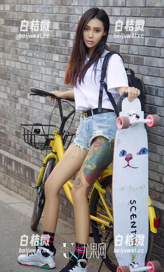 尤果网 - 栗子的花嫁写真集：原图里的每一帧，都透着难言的气氛，值得停留。