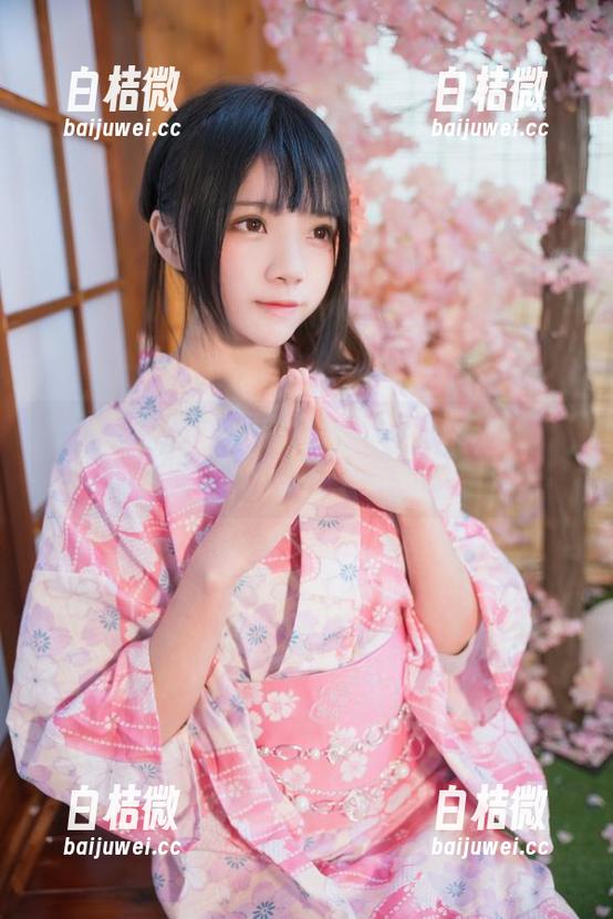 轻纱如云，桜桃喵的写真合集，开启你的脑洞吧！