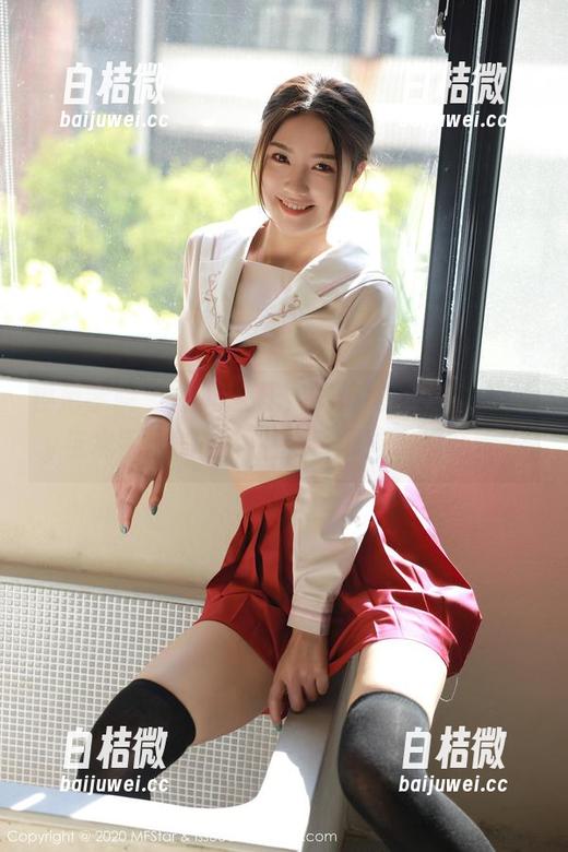 模范学院 - 福利全开，柳侑绮Sevenbaby与水手服的图集中藏着哪些小趣味呢？