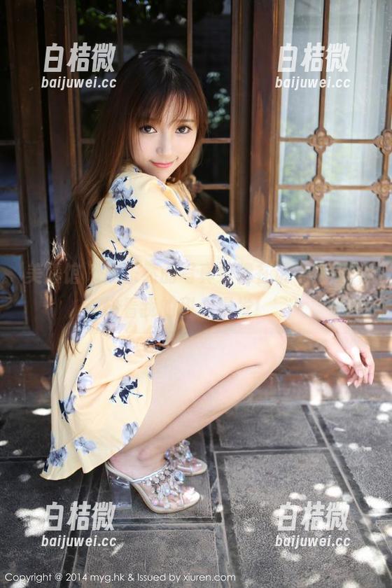 美媛馆 - 黄乐然的写真好像在说‘来呀，快看我的甜心爆发！’