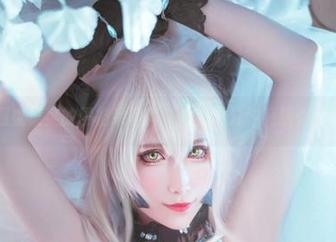 翎柒菜菜的黑枪呆写真，资源分分钟亮瞎你的眼