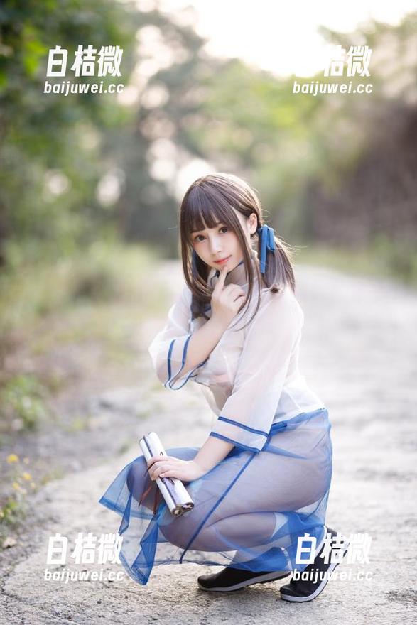 精选黑白写真，胡桃喵继续挑战你的审美底线