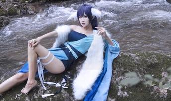 阮邑Fairy黑枪呆礼服：我从未见过如此美！这美图合集可能要被搬上天了！
