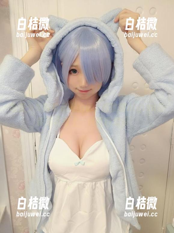 堵在少女贩卖机前的你，魔物喵nigisa最新写真奉上，请自取欢乐！